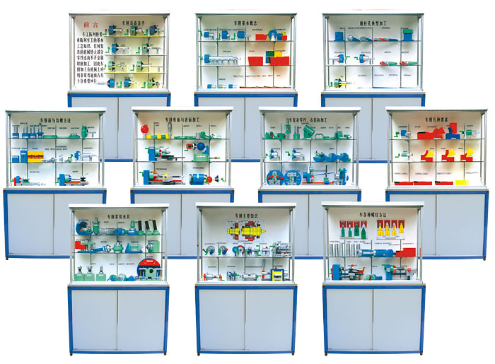 HY-810CG型車工工藝學陳列柜